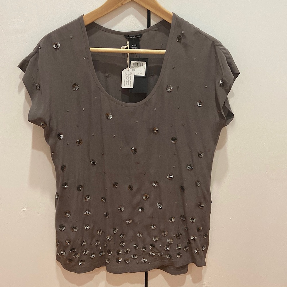 Club Monaco, Size XS, 100% Silk, New with tag
